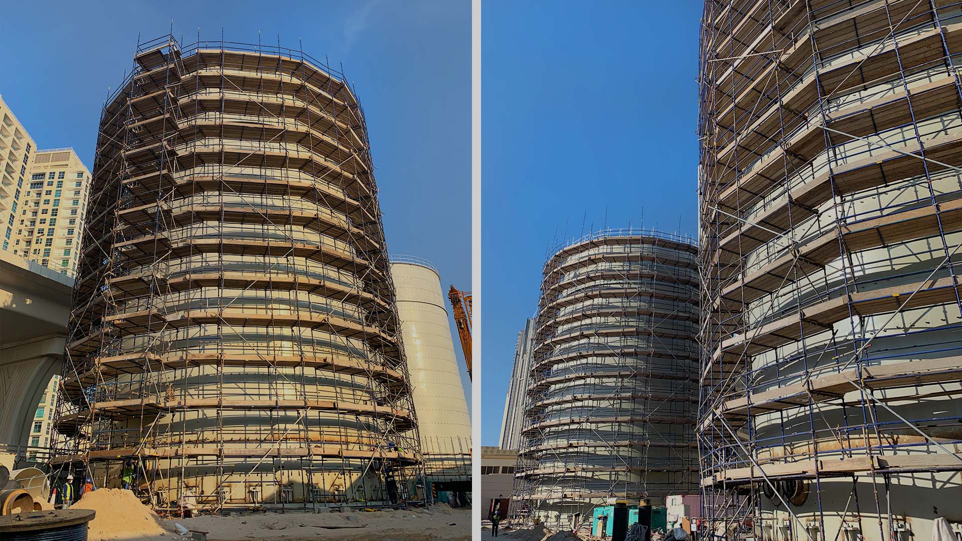 Conquering heights with safe scaffolding solutions